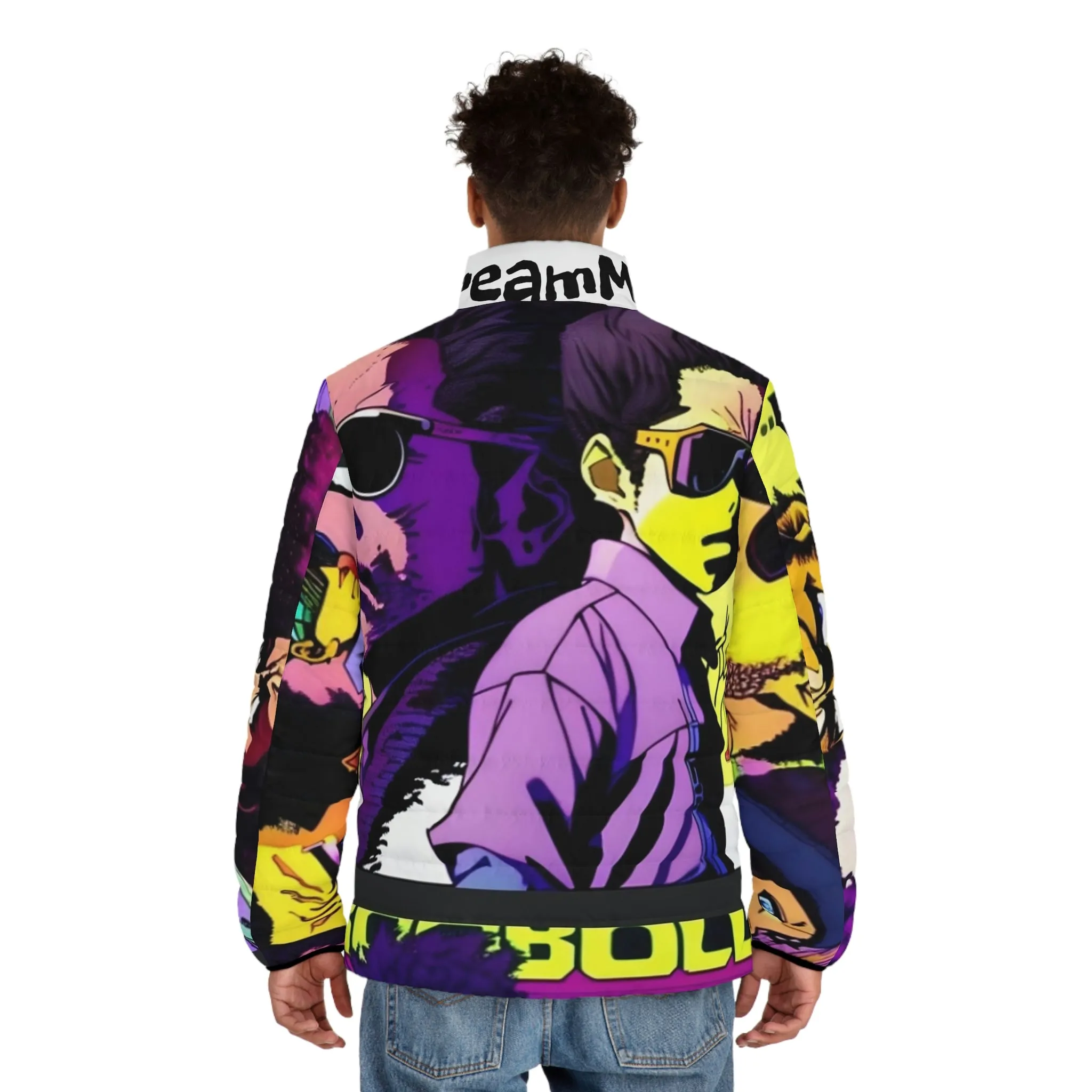 Men's Puffer Jacket (AOP)
