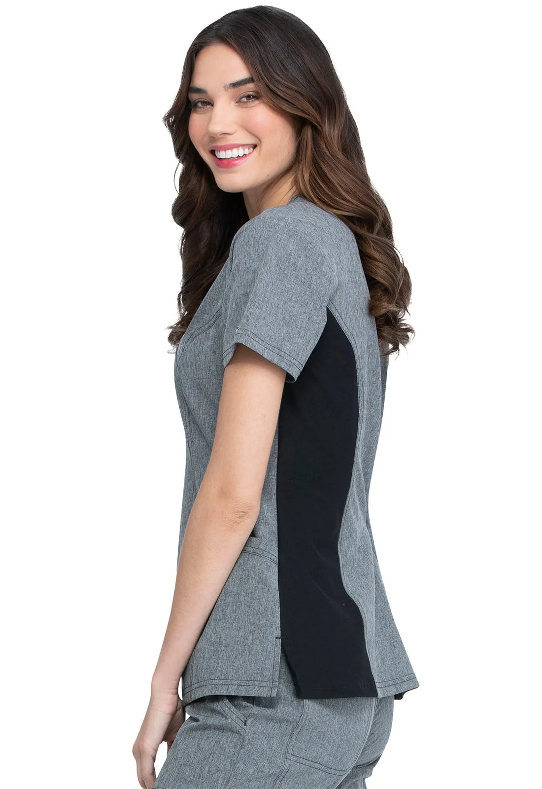 Mock Wrap Top by Elle