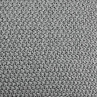 New - 26"x26" Oversized Bree Knit Square Throw Pillow Cover Gray - Ink Ivy