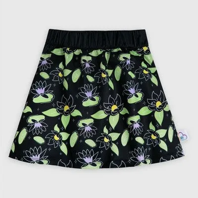 New - Girls' Disney Tiana 2pc Top and Bottom Matching Set - Purple/Black 11-12 - Disney Store