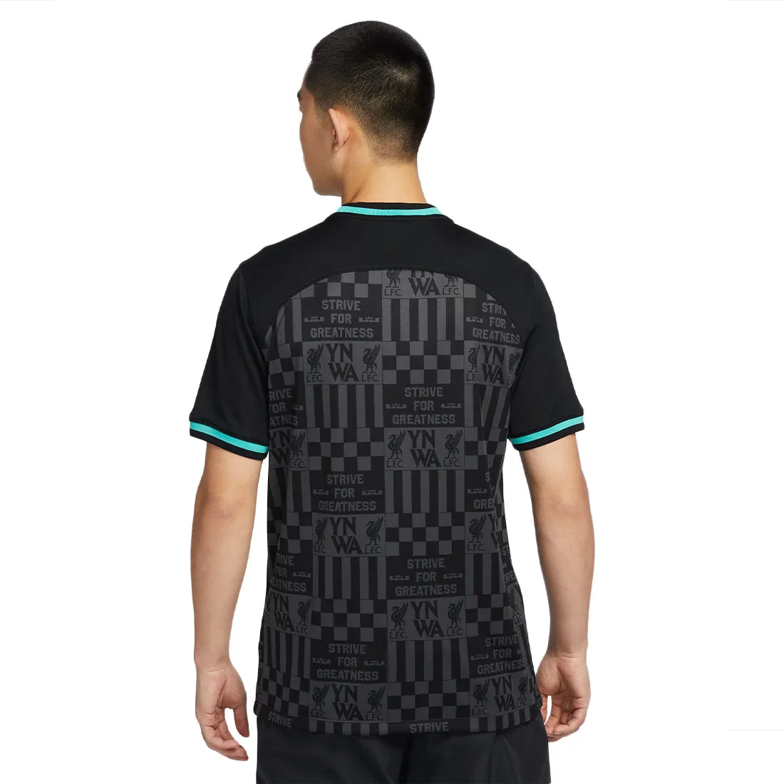 Nike Lebron X Liverpool Fc Stadium Men's Jersey Black