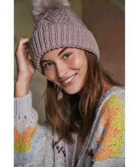 Pinnacle Pom Beanie Charcoal