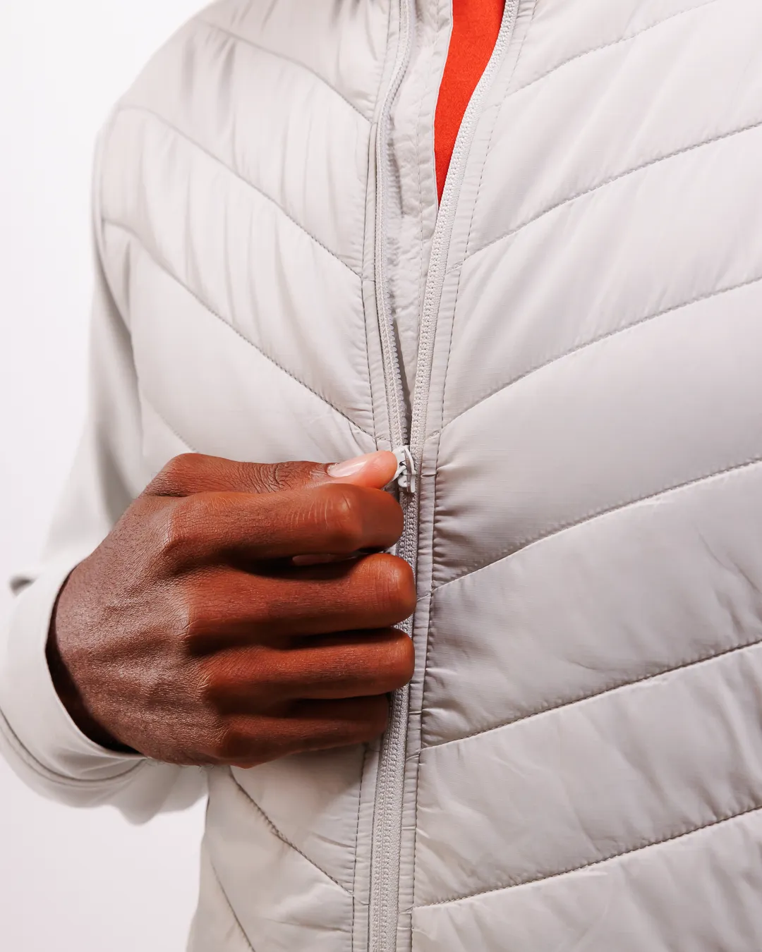 Range Puffer Jacket - Cool Gray