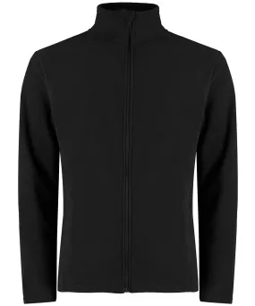 Regular fit corporate microfleece | Black