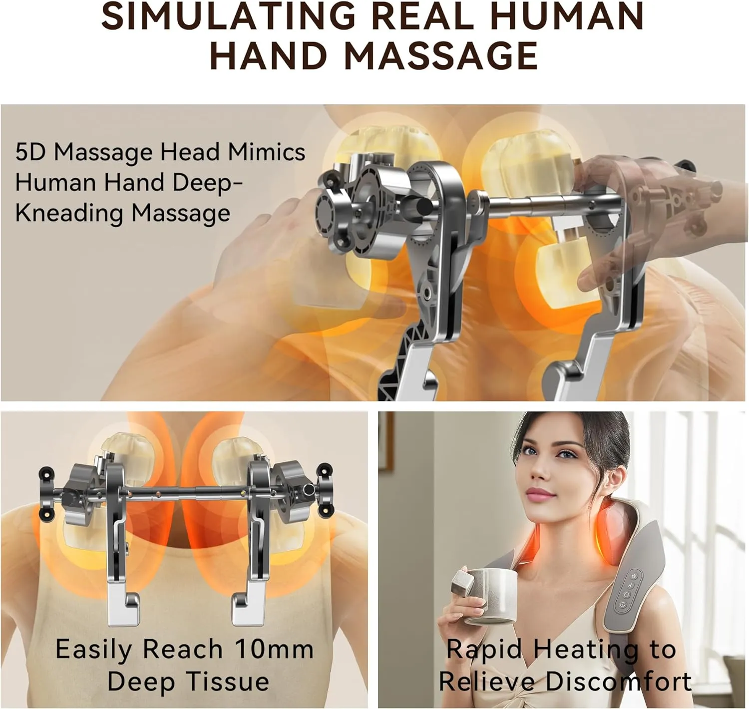 Relieve Discomfort with Our Innovative Shoulder Neck Massager - Your Solution to Pain-Free Living!