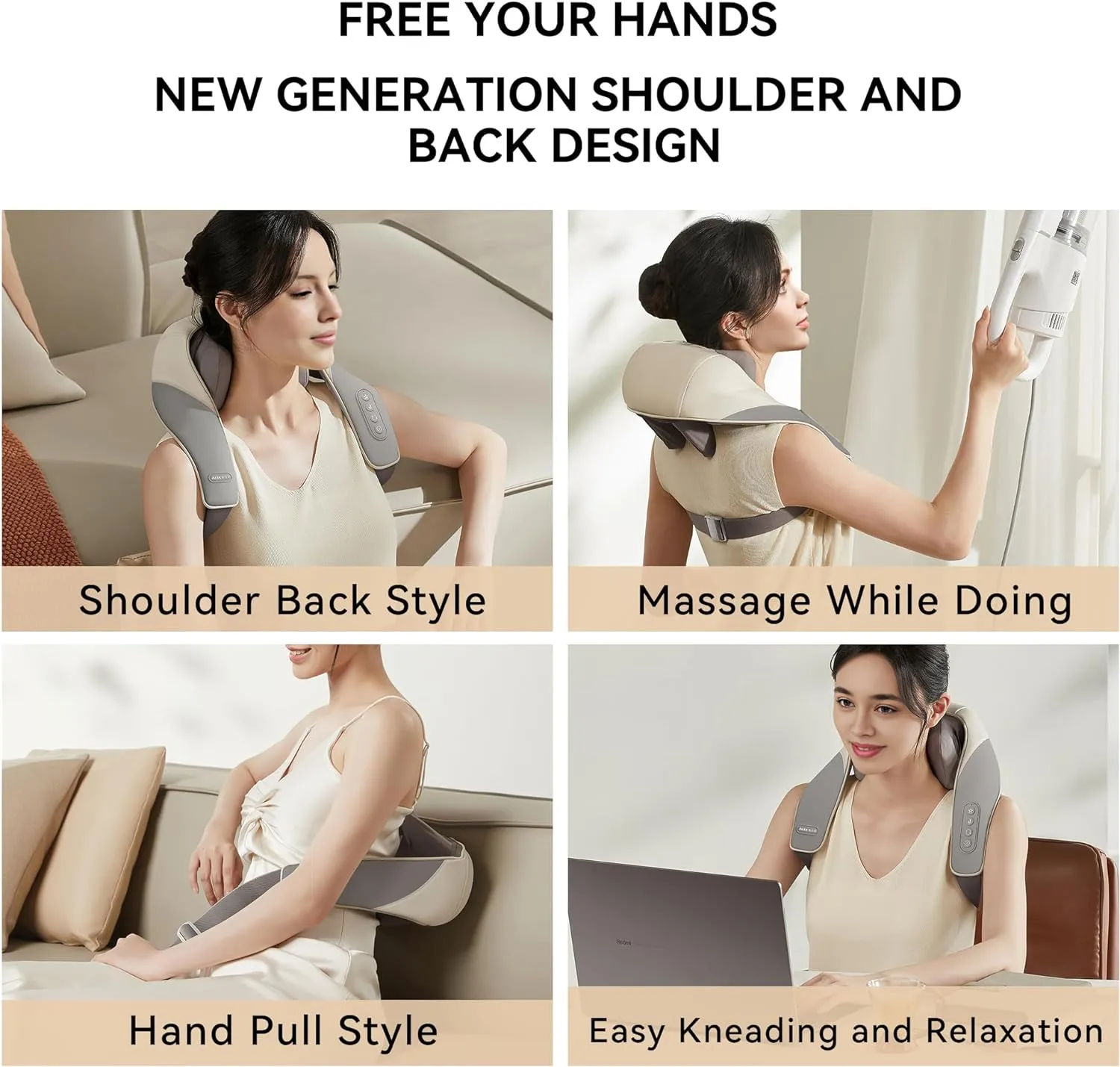 Relieve Discomfort with Our Innovative Shoulder Neck Massager - Your Solution to Pain-Free Living!