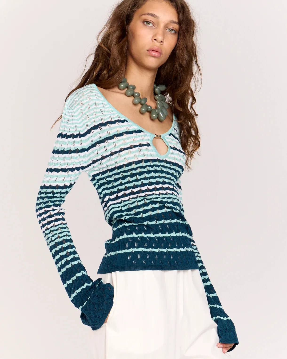 ROMY Havana Crochet Top