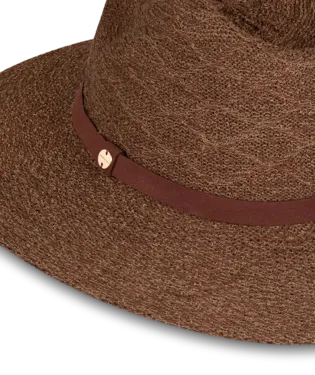 Rosebery Womens Safari Brown Hat
