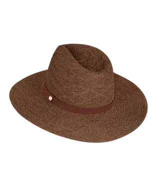Rosebery Womens Safari Brown Hat