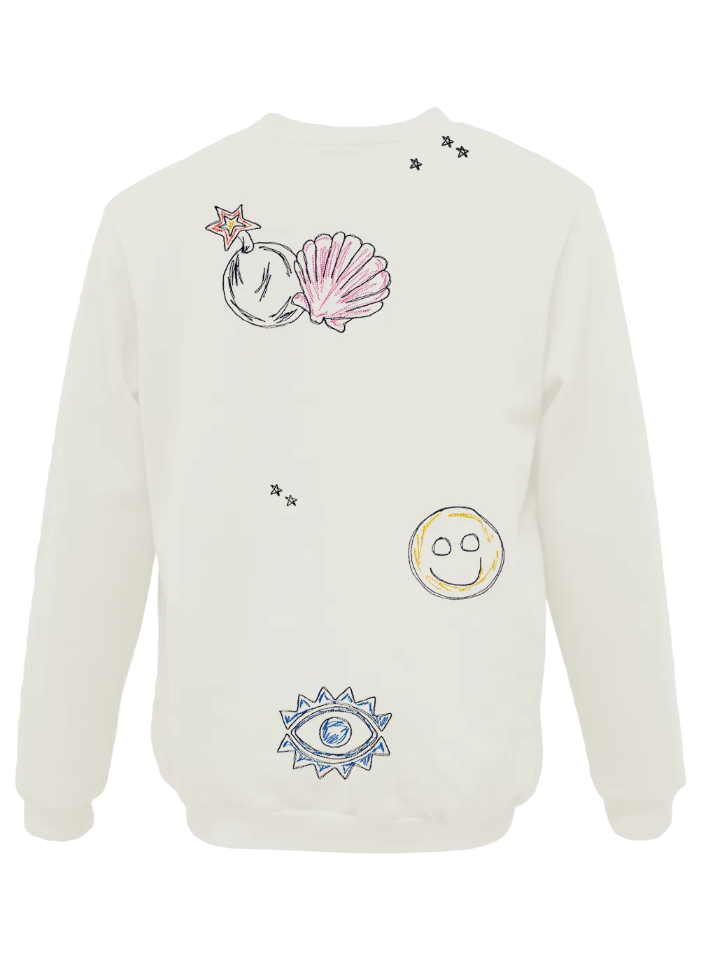 Scribble Sprinkle Unisex Cut Pullover