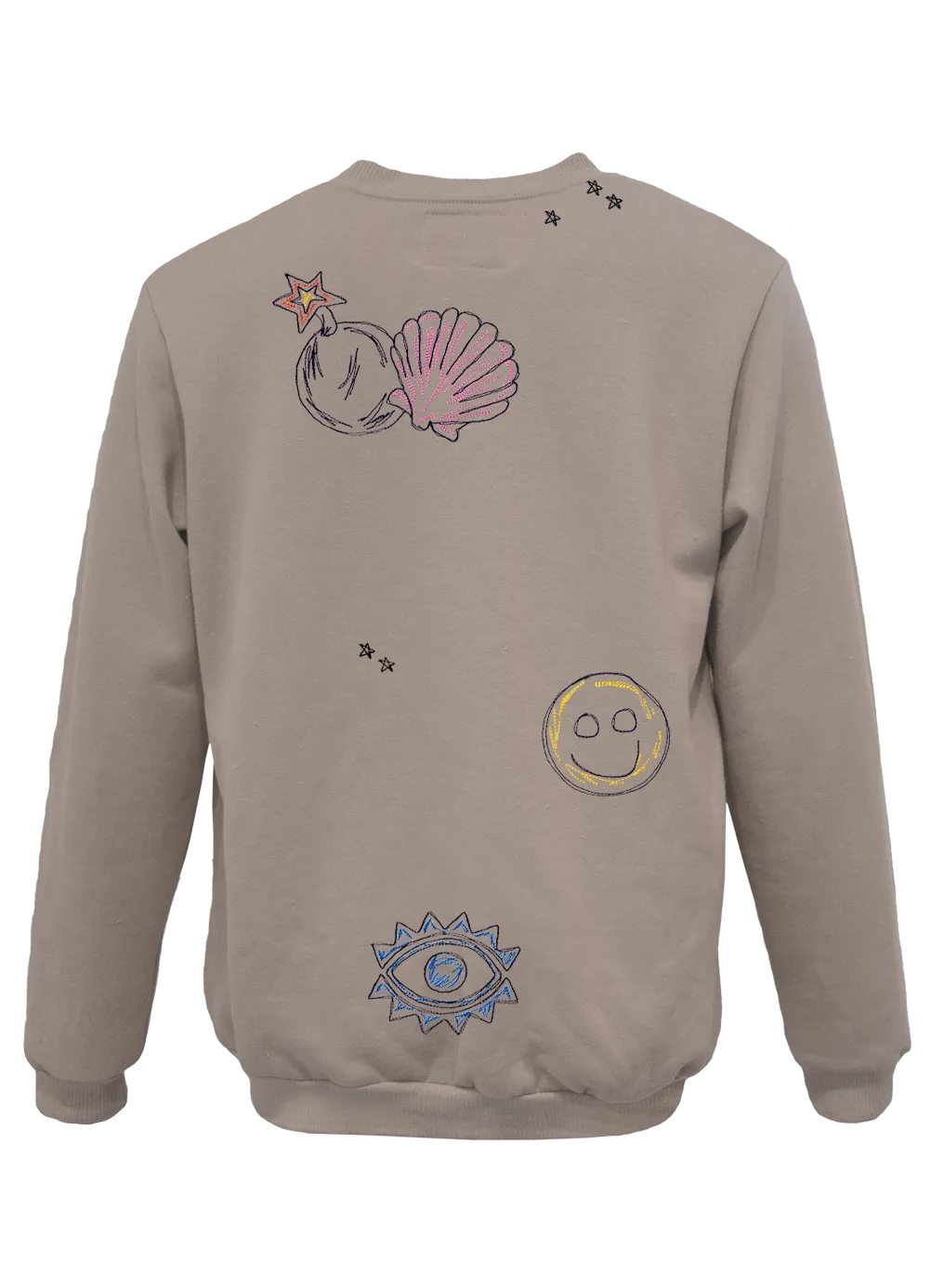 Scribble Sprinkle Unisex Cut Pullover