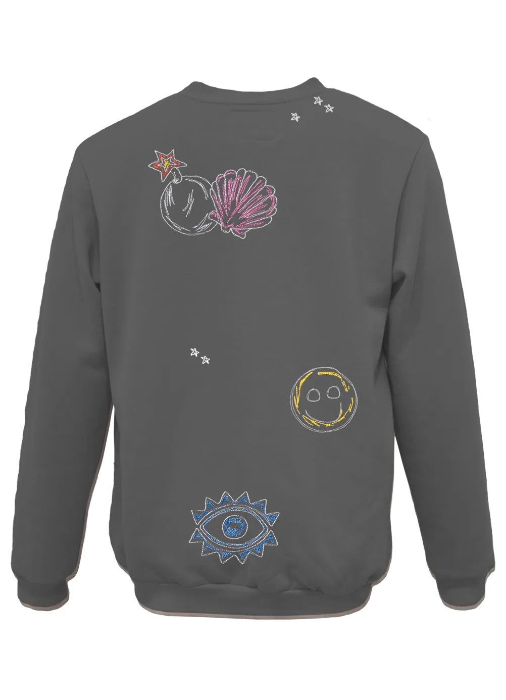 Scribble Sprinkle Unisex Cut Pullover