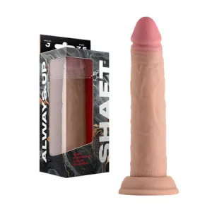 Shaft Model J Flexskin Liquid Silicone 7.5' Dong - Pine