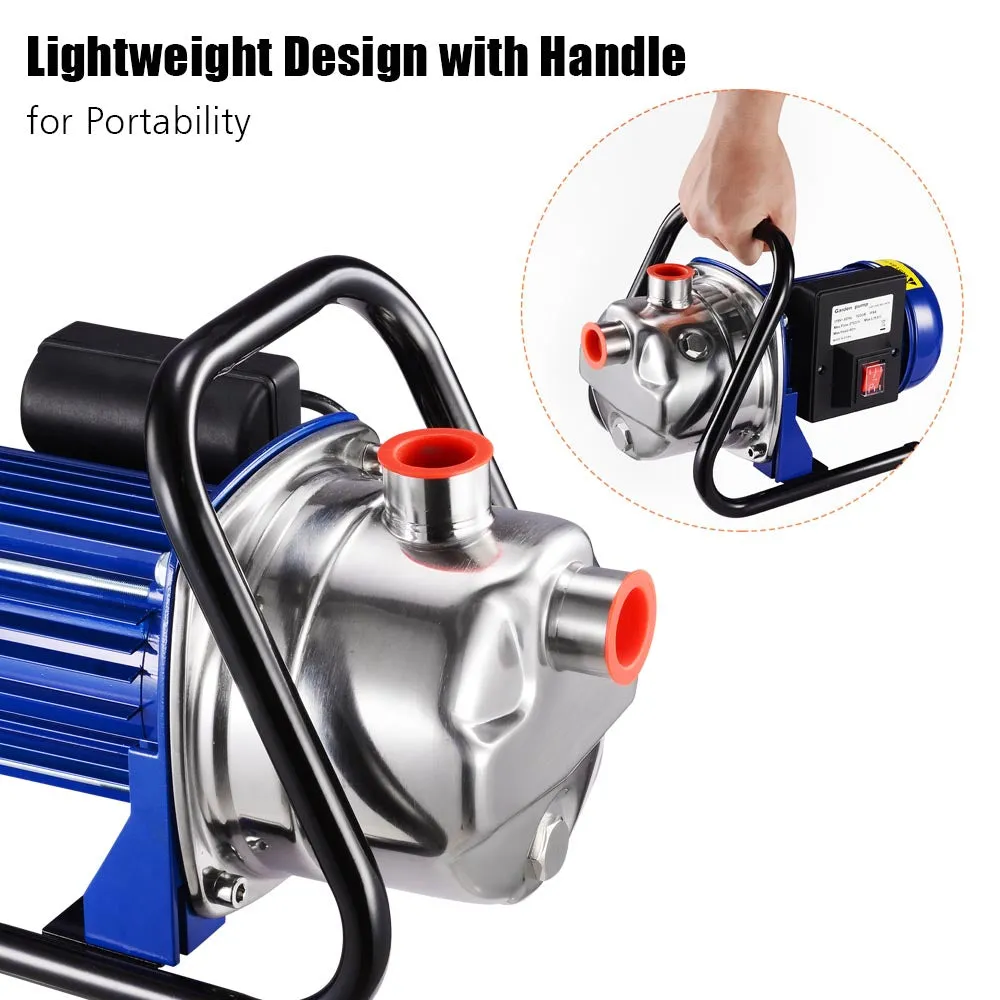 TheLAShop 1.6HP Electric Water Pump Sump Pump Stainless Steel 814gph
