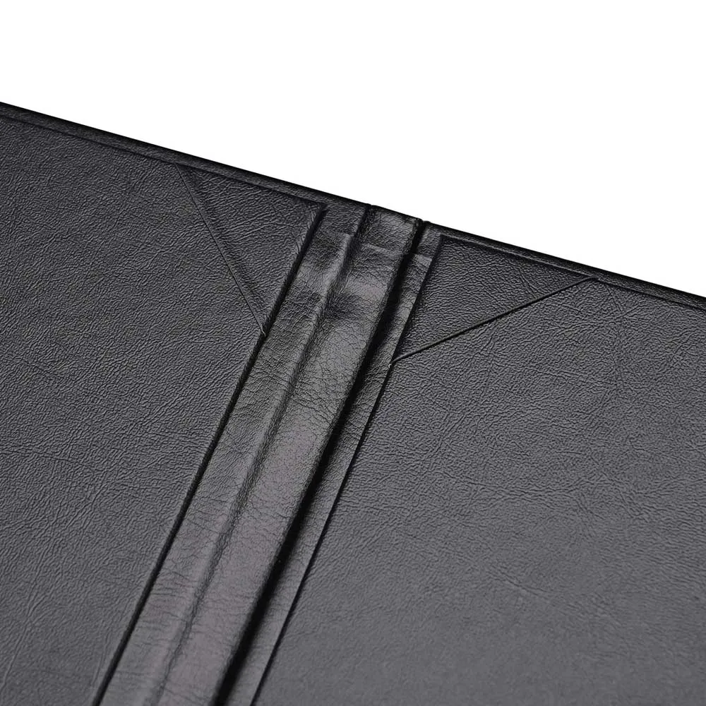 TheLAShop 8-1/2"x14" PU Leather Menu Book Covers 2-View 5ct/pk