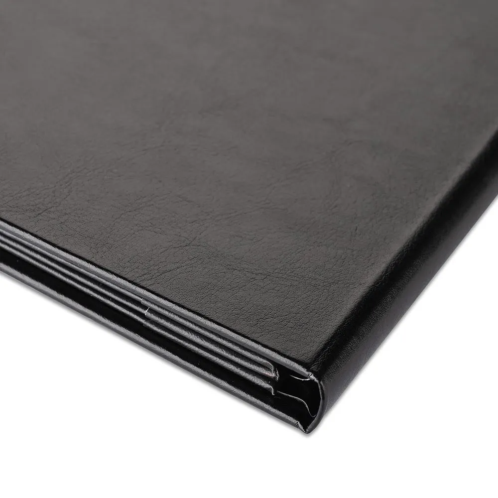 TheLAShop 8-1/2"x14" PU Leather Menu Cover Holders 4-View 5ct/pk