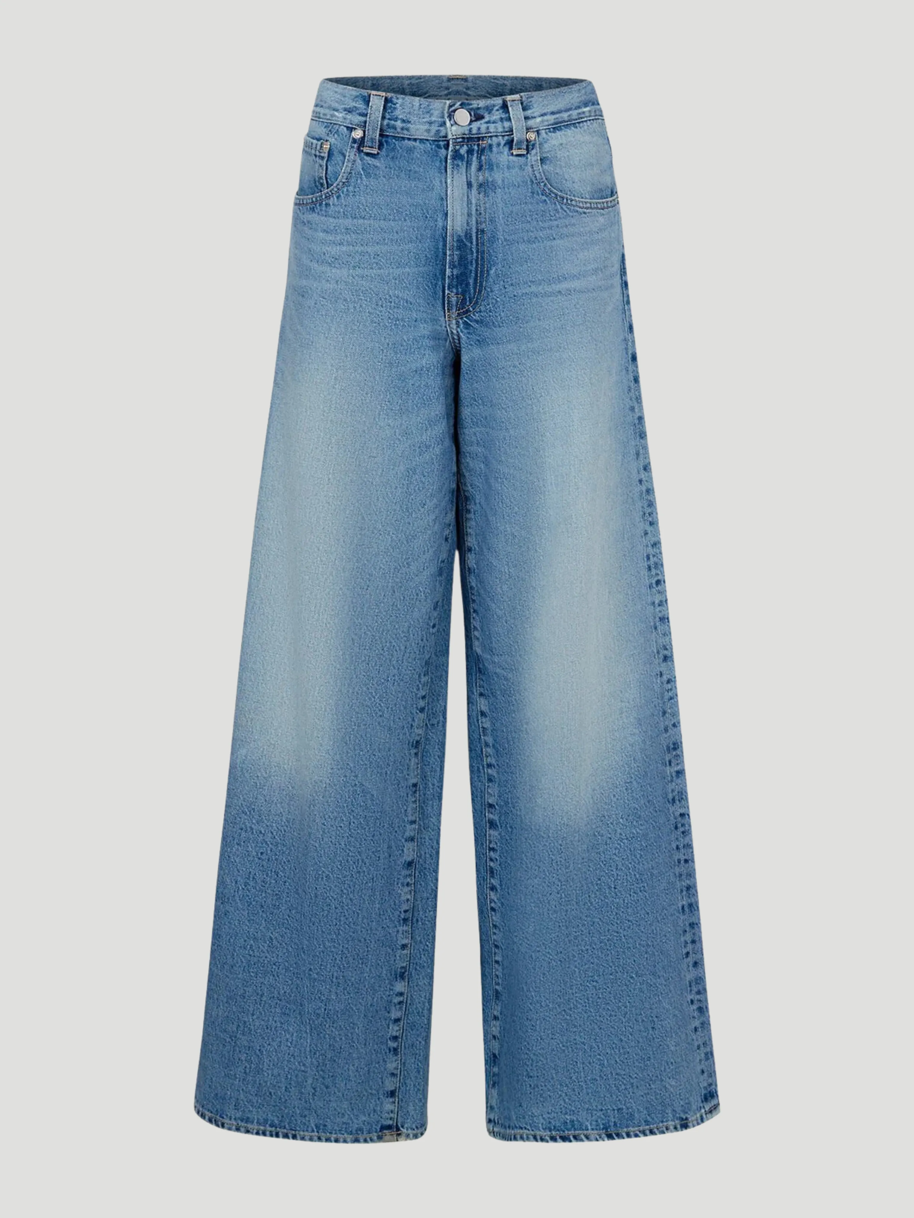 Tiny Dancer Wide-Leg Jean in Vintage Blue