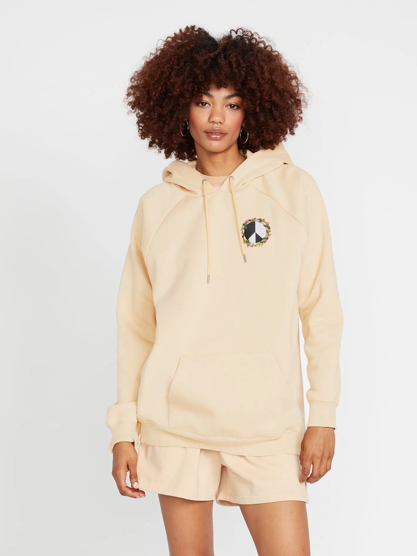 Truly Stoked Boyfriend Hoodie - Hazelnut