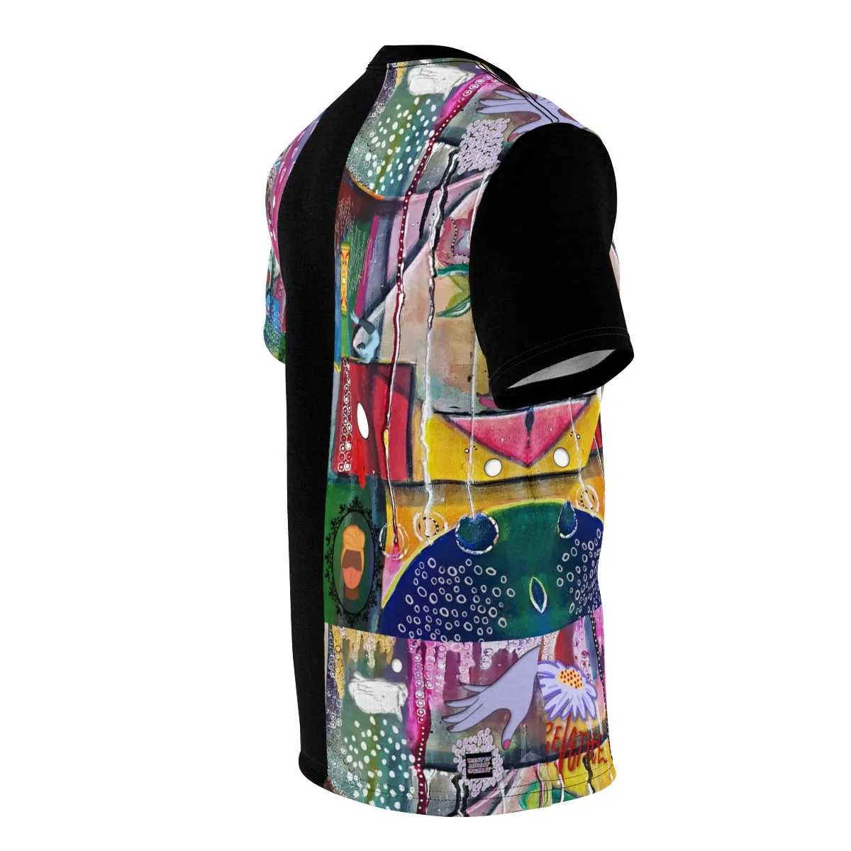 Unisex AOP Cut & Sew Tee LIVE OUT LOUD