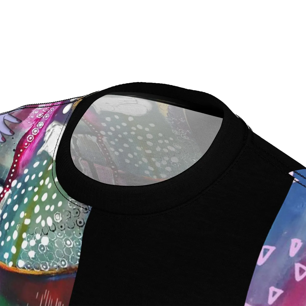 Unisex AOP Cut & Sew Tee LIVE OUT LOUD