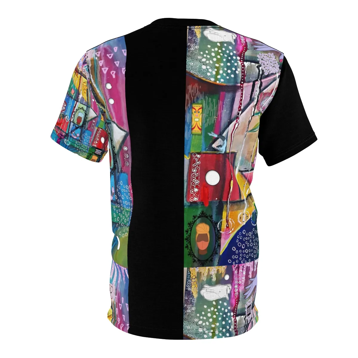 Unisex AOP Cut & Sew Tee LIVE OUT LOUD
