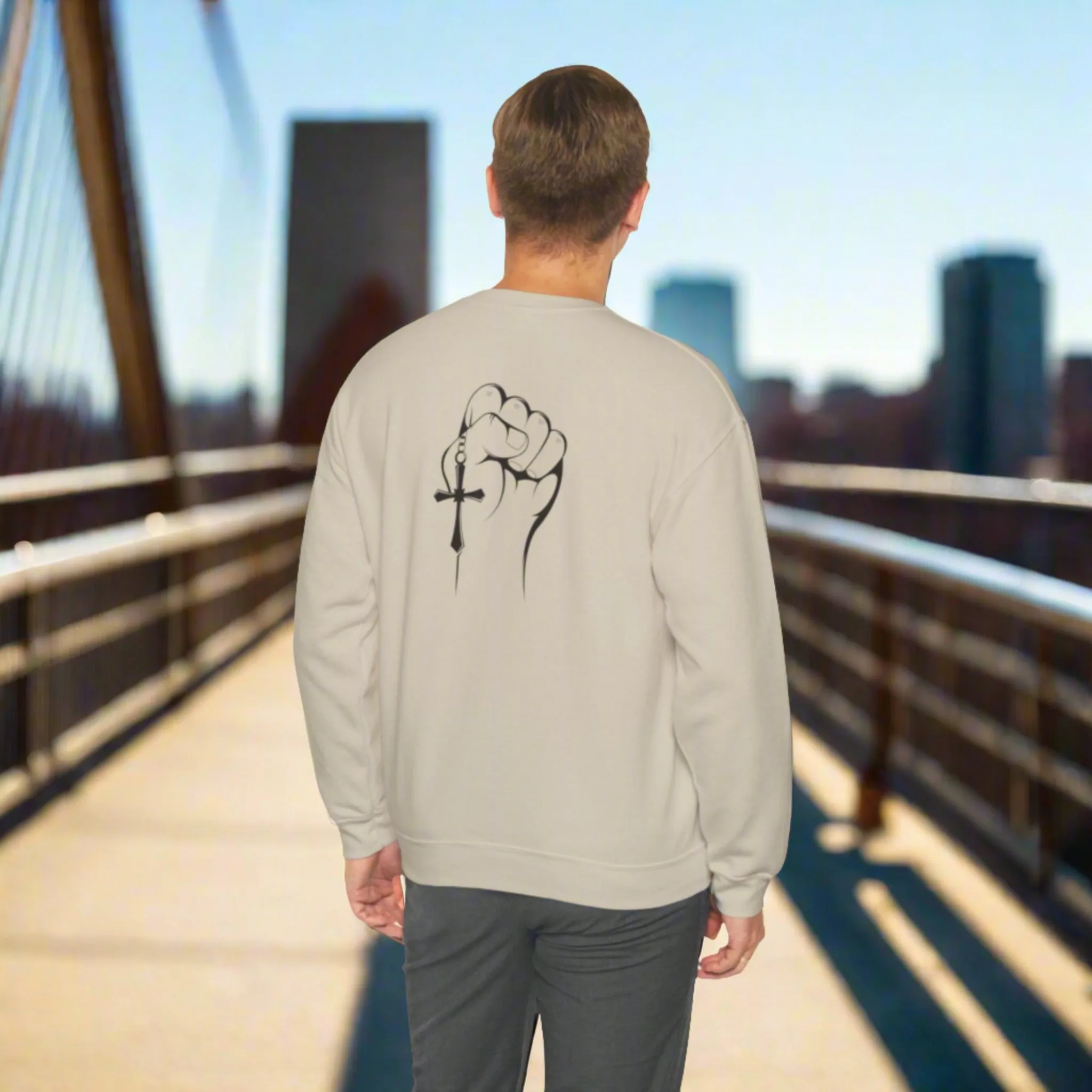 Unisex Godfidence Heavy Blend Crewneck Sweatshirt