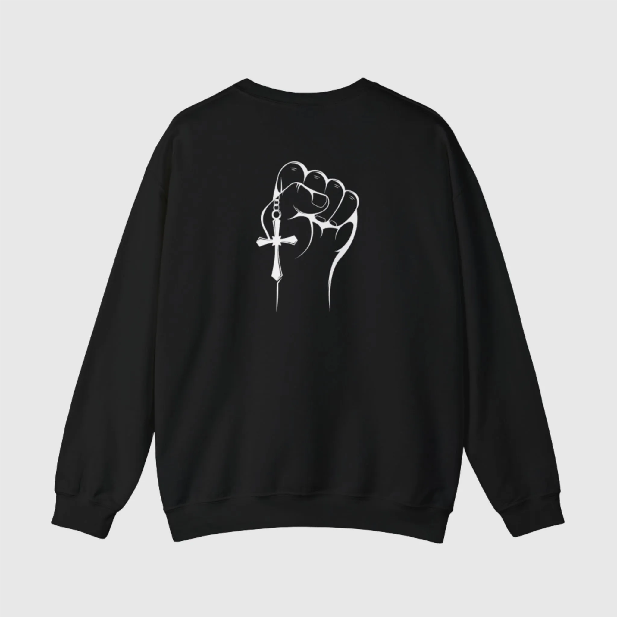 Unisex Godfidence Heavy Blend Crewneck Sweatshirt