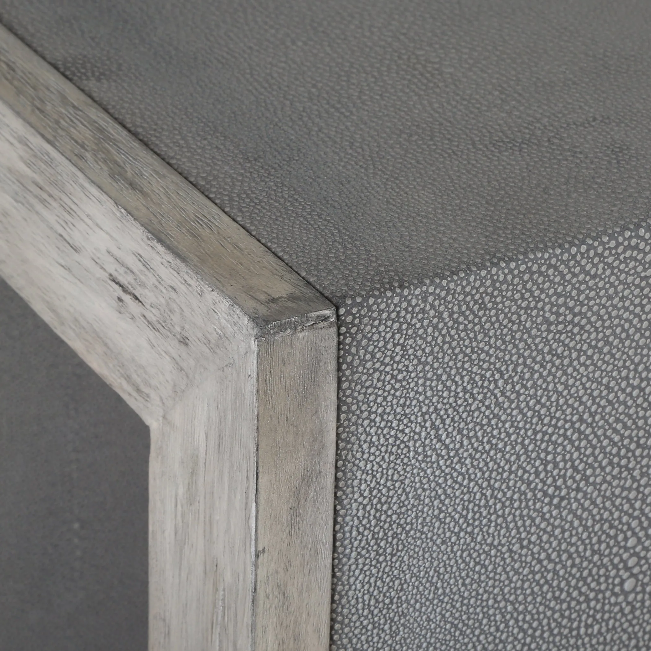 Uttermost Aerina Modern Gray End Table
