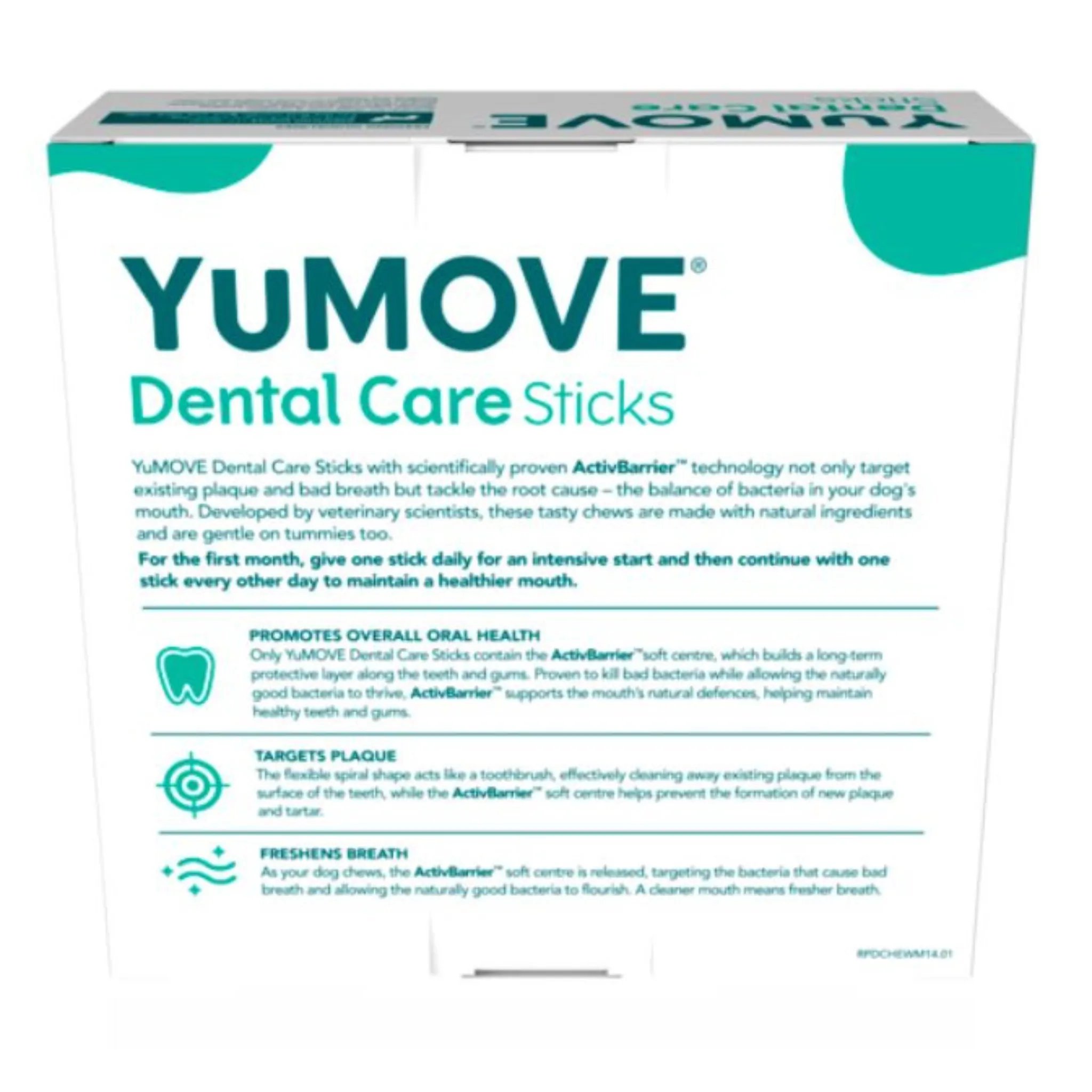 YuMOVE Dental Care Sticks for Medium Dogs x 14